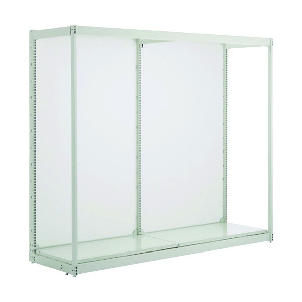 アイリスオーヤマ 前柱28型什器 片面ボード W1200 W1200×D600×H2400 スタート 11-43-6-3 1点