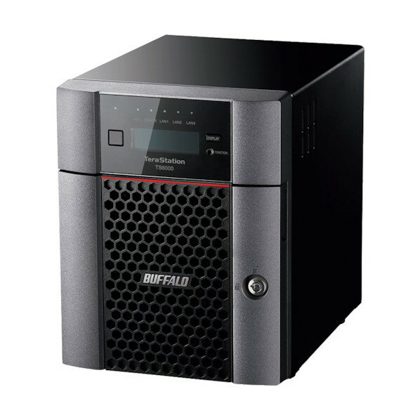バッファロー TeraStation TS6400DNシリーズ 4ベイ デスクトップNAS 8TB TS6400DN0804 1個