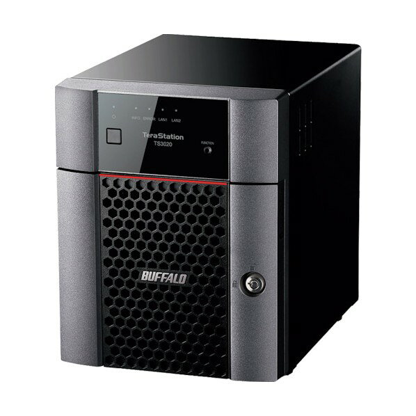 バッファロー TeraStation TS3420DNシリーズ 4ベイデスクトップNAS 12TB TS3420DN1204 1個