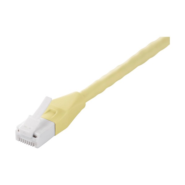 Cross （5 m+） - ツメの折れないCat6 LANケーブル 3m ライトイエロー BL6TN30YE 1個
