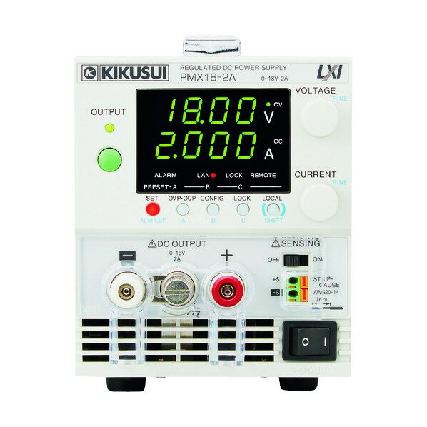 菊水電子工業 コンパクト直流安定化電源 PMXーAシリーズ PMX35-3A 1点