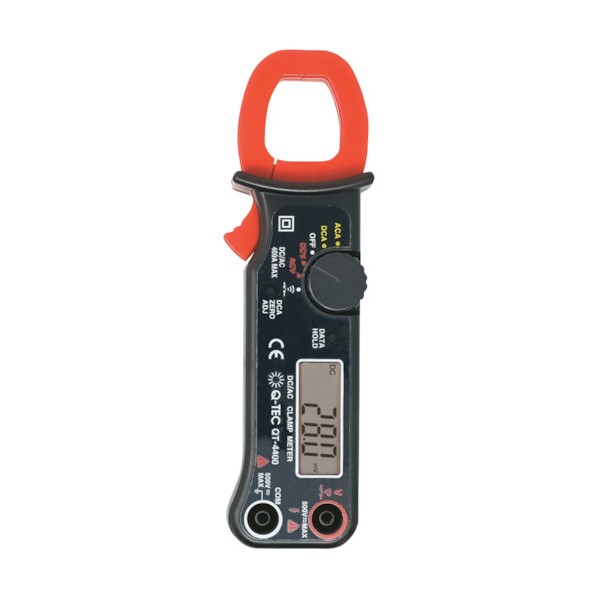 マザーツール 交流/直流デジタルクランプメータ 48×175×33mm QT-4400 1本