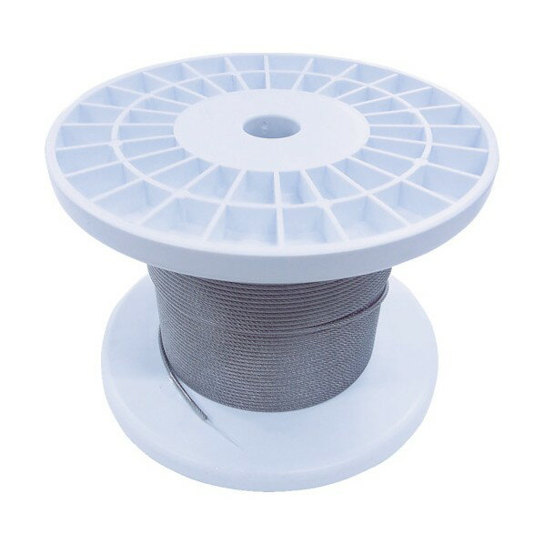 ニッサチェイン ニッサチェイン　透明コーティングワイヤロープ　2．0mm×100m　1巻 110 x 111 x 100 mm..