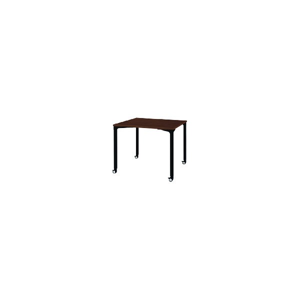 ※法人専用品※プラス 677851)ロンナ 会議テーブル NN-0909PKS LM/BK 1点