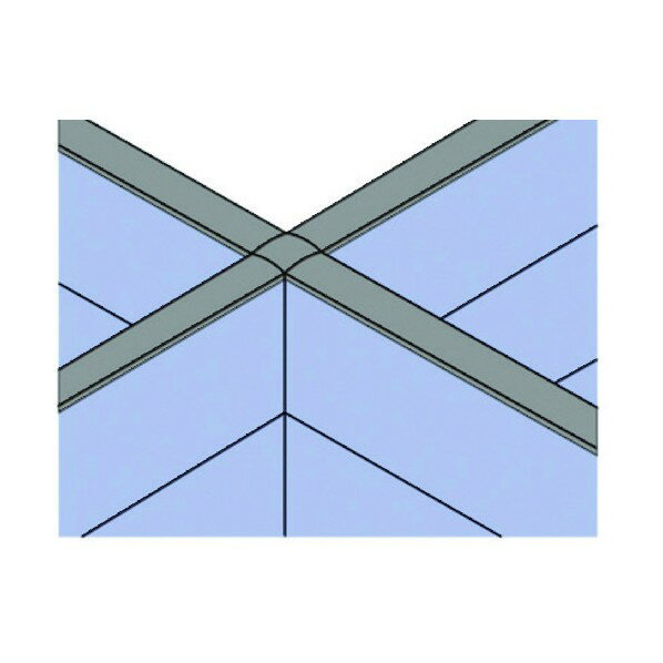 プラス 625156)LF 連結部材 高さ同位置 LF-13R-90X DGY 1点