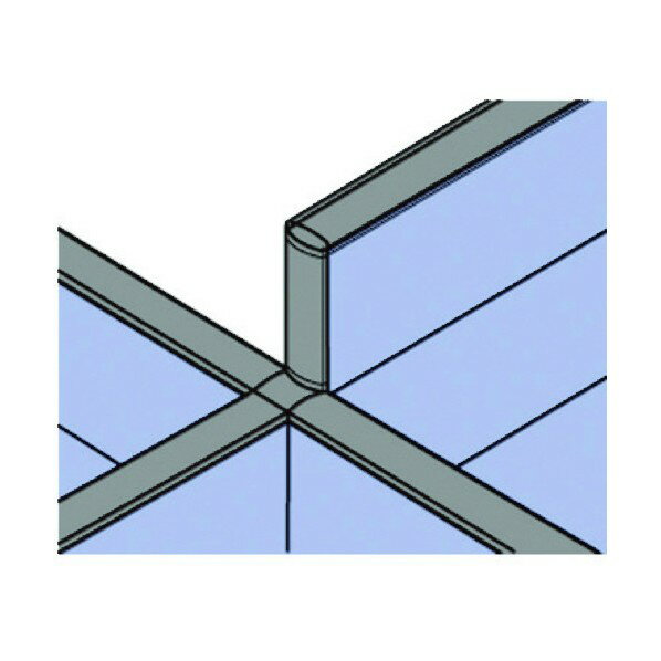 プラス 625198LF 連結部材段差1段 LF-1916D-90X4 DGY 1点