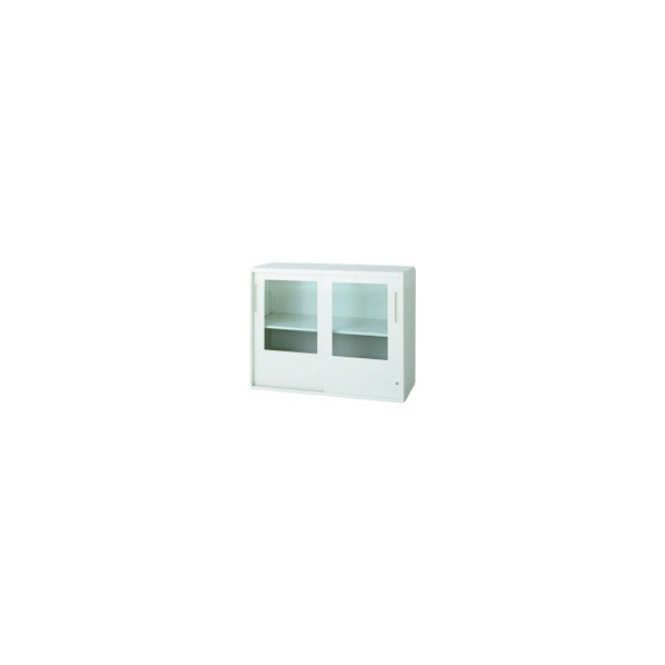 Book Storage - プラス 648336)L6 引違いガラス保管庫 L6-A70G-C W4 1点