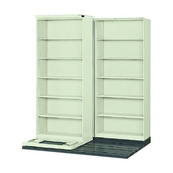 Book Storage - プラス 634364)LX-5 横移動基本型 L5-535YHN-K LGY 1点
