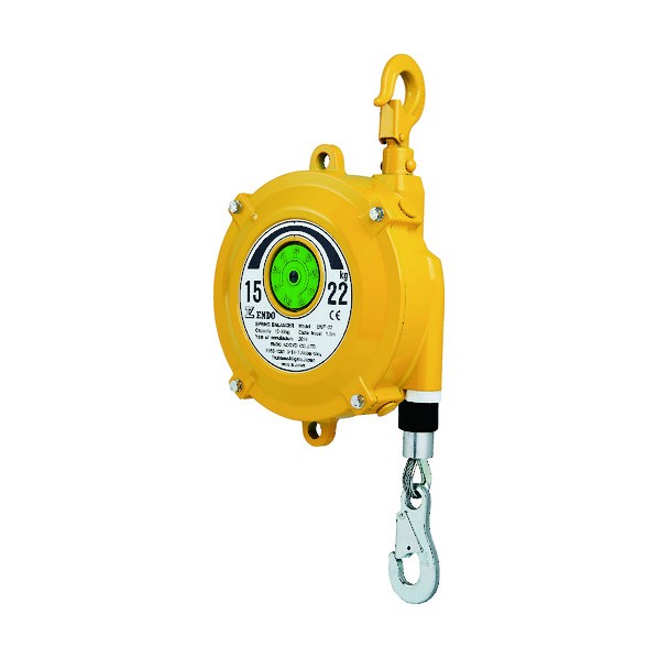 遠藤工業 スプリングバランサーEWF−2215〜22Kg1．5m 415 x 240 x 195 mm EWF-22 1点