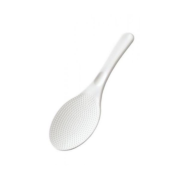 田辺金具 ライススクープしゃもじ (大)260mm ホワイト 1個