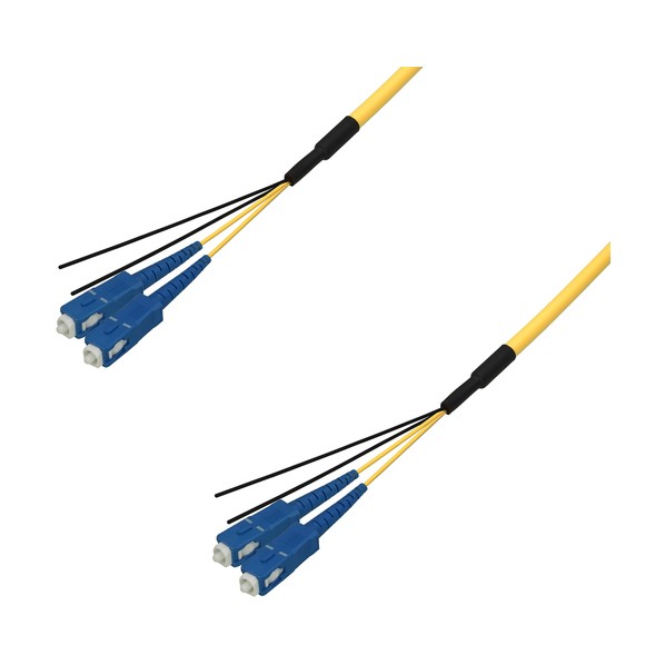※法人専用品※ シングルモード光ファイバーケーブル(SC-SC)2芯＜屋内用(補強)＞4m DFC-SMSCSC-RMT21(4M) 1本