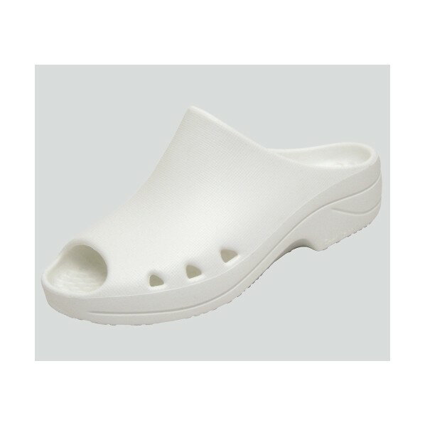 アズワン 手術室用クロッグ(フットラボ)ホワイト 25.0cm 8-8375-04 1個
