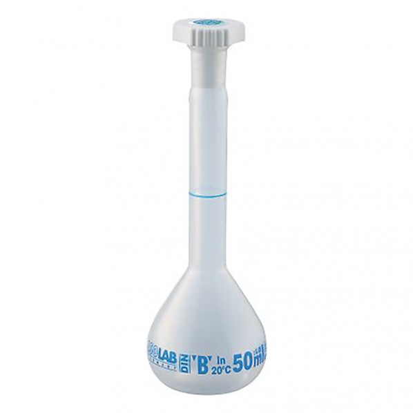 アズワン PP製メスフラスコ PPMS-50 014.03.050 50mL 3-8265-02 1個