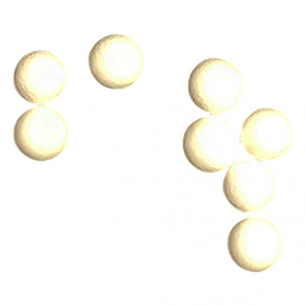 アズワン ビーズ式粉砕機 セラミックビーズ(φ2.8mm) 4-461-17 1kg