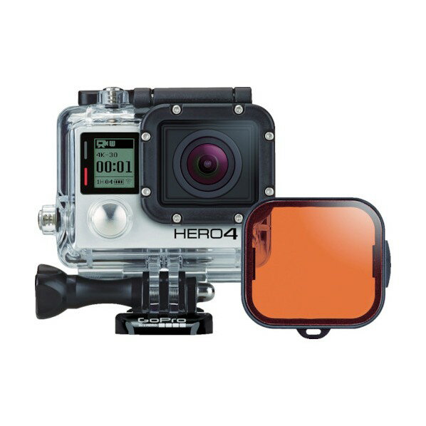 タジマモーターコーポレーション GoProレッドダイブフィルターダイブハウジング用 ADVFR-301