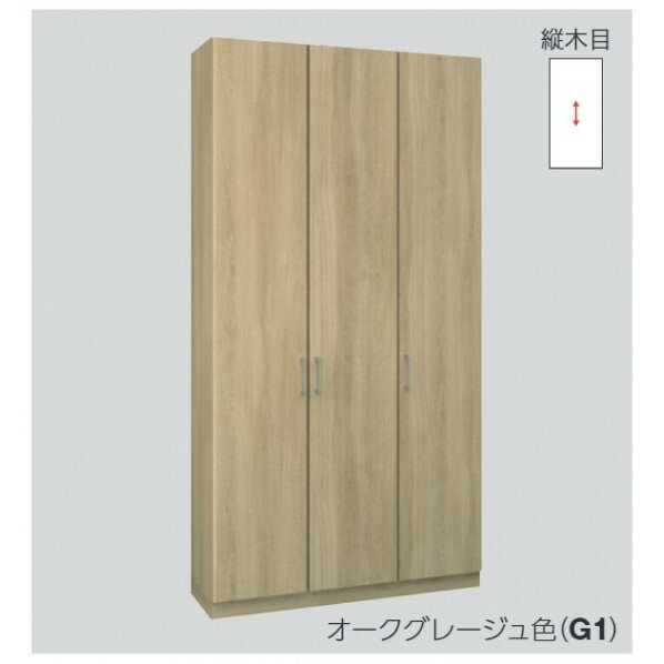 玄関収納 Cデザイン D-11型 H22トール(3枚扉) 取手付き フロート施工タイプ 間口1,200mm シルキーホワイト 1セット