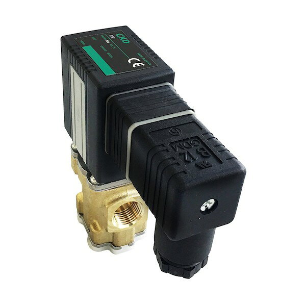 CKD 直動式2ポート電磁弁（マルチフィット［［R上］］） FFB-4208A3D3B2-B 1点