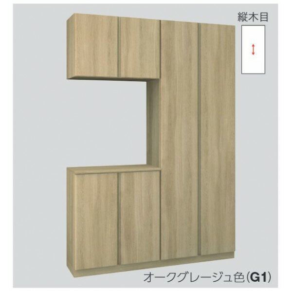 玄関収納 Cデザイン D-11型 H22トール 通し引手（取手レス）コの字（4枚扉） 間口1,500mm シルキーホワイト GKSA-824D11SSW3 1セット