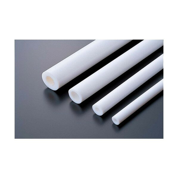 特徴 ■特徴 ふっ素樹脂(PTFE)を押出し成形法によりパイプ状に加工した製品です。 非粘着性・耐薬品性・電気絶縁性・低摩擦性・耐熱性などに優れています。 ■用途 薬品使用環境下での部品・機械部品・パッキンに。 ■材質 ふっ素樹脂(PTFE) 仕様 カラー 乳白色 重量 864G 原産国 日本製 MRF20030DX45DX1000L