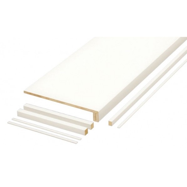 南海プライウッド 棚収納パーツ 枕棚セット Vシリーズ 幅1800×奥行450mm シェルホワイト VM-S6-LW-A1 1..