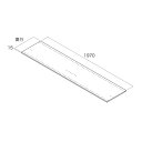 南海プライウッド 収納材 側板 奥行295mm アッシュウォールナット N3TG-D3H19-AJ-A 1セット(3)