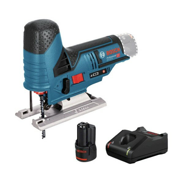 ボッシュ 10.8Vコードレスジグソー＋バッテリー充電器セット 239×171×80mm ブルー GST10.8V-LIHSET 1点