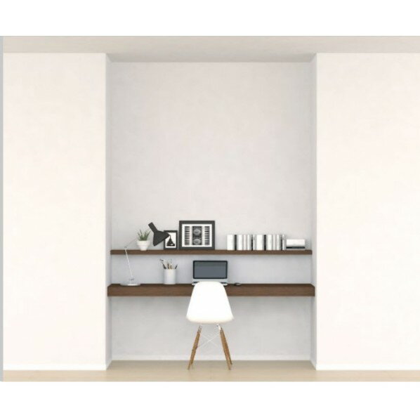 南海プライウッド インテリアオープン収納 リビアス 2M カウンター＋飾り棚1段・両壁プラン ブラックウォールナット AN000043BJ 1セット