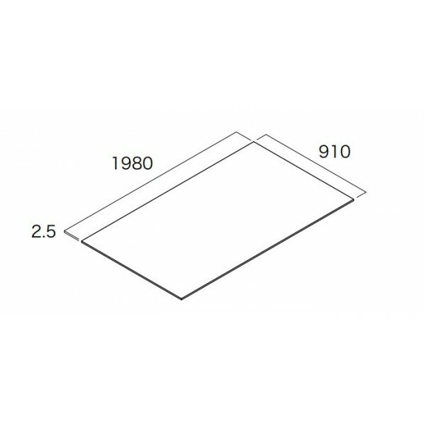 南海プライウッド ウォールゼット エノーク2 背板パネル アッシュウォールナット E2OP-W36-AJ 1枚