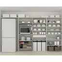 南海プライウッド キッチンパネル収納 フリモ 12尺 アッシュウォールナット AC002523AJ 1セット