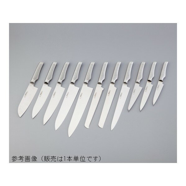 アズワン オールステンレス包丁 パン切包丁 014070220B 2-8893-06 1個
