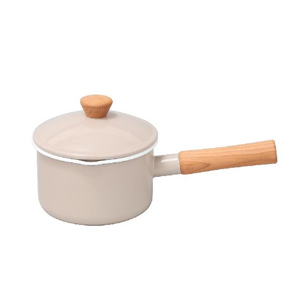 アズワン ソースパン 14cm ベージュ CL-14N BE 63-4191-41 1点(4)