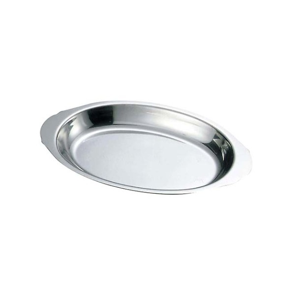 アズワン IKD 18-8 グラタン皿 #200 9インチ 1446000 61-6841-97 1点