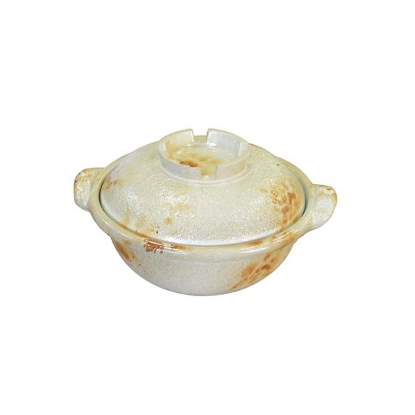 アズワン アルミ 電磁調理器用 土鍋 幸楽色 3278000 27cm 61-7983-58 1点