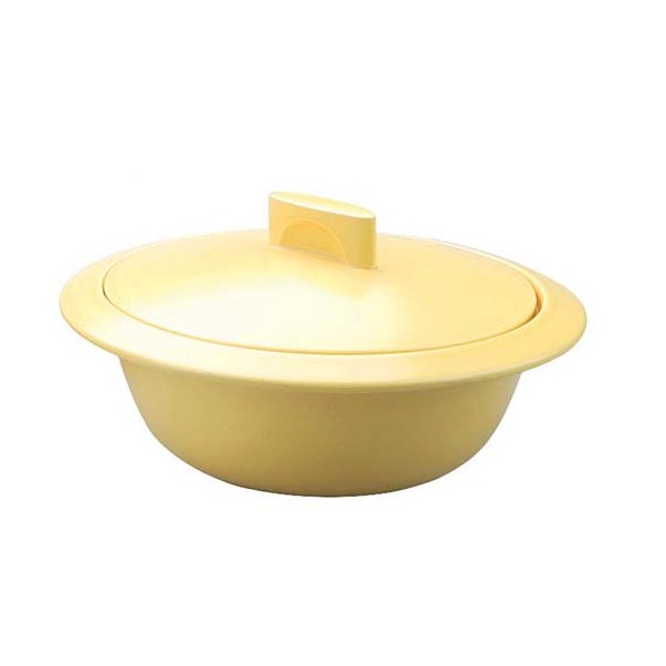 アズワン プロヴァンス IH 土鍋 6985110 イエロー 63-7203-05 1点