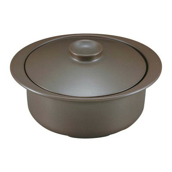 アズワン サーマテック IH 洋風土鍋 MT497 6960100 9号 ブラック 63-7202-99 1点