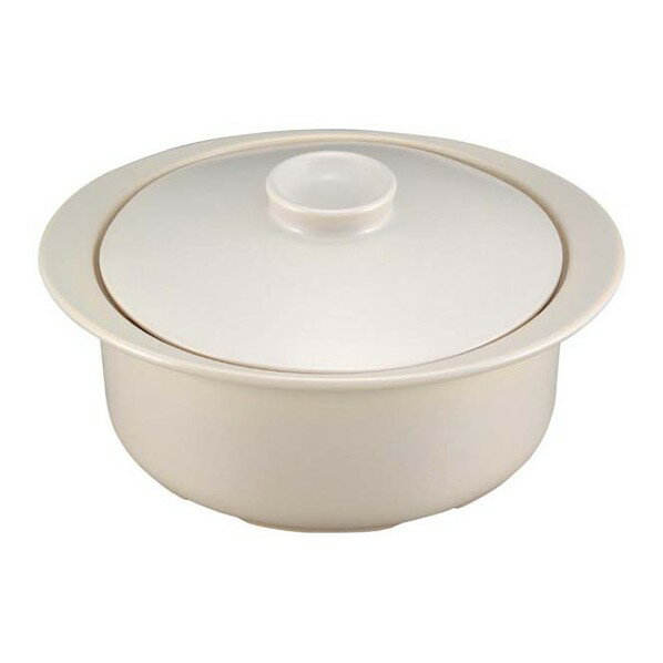 アズワン サーマテック IH 洋風土鍋 MT493 6960000 9号 ベージュ 63-7202-98 1点