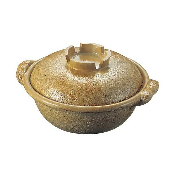 アズワン アルミ 電磁調理器用 土鍋 幸楽色 6768500 24cm 63-7203-08 1点