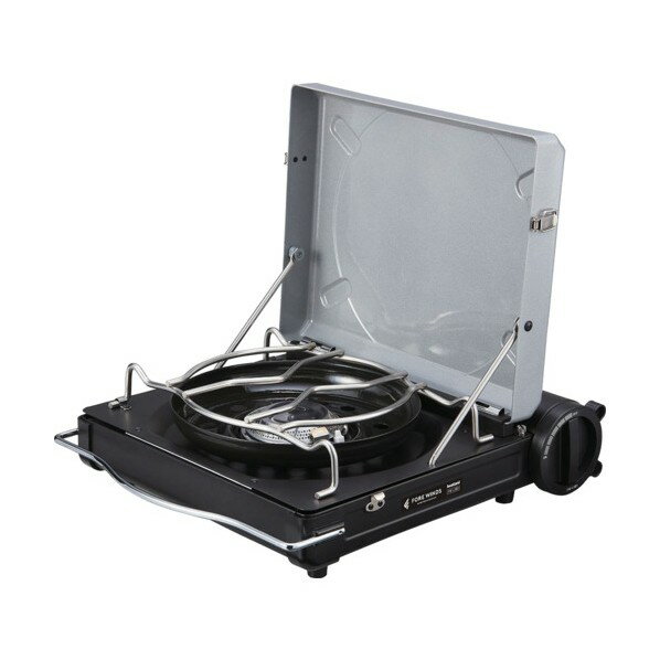 カセットこんろ ラックスキャンプストーブ シルバー FW-LS01-SL 1点