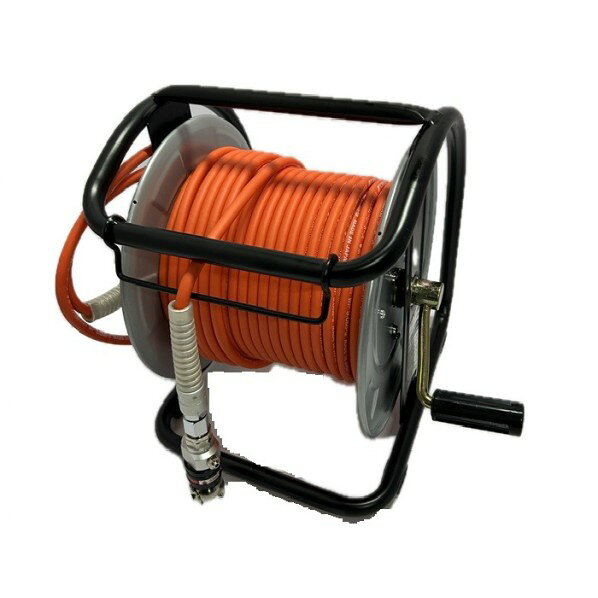 特徴 ● 高圧用C型エアドラム スチール製 オレンジ NHDALB-530C 30m ●コンプレッサーと接続して使用するエアーホースです。 ●ダスター付オートロックスイングカプラを採用！ 無圧状態で着脱できるため、作業性と安全性が向上！ ●折り畳み式ハンドルを採用 ●寄り戻しには二次側ホースと分離できるスイングカプラを搭載 ●ホース内径 Φ5mm×30m 仕様 サイズ 内径 Φ5mm×30m カラー オレンジ 入数 1台 NHDALB530C