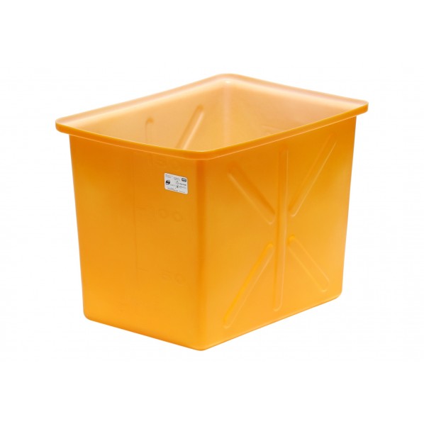 ※法人専用品※スイコー 【車上渡し】K型大型容器150L オレンジ K150 1個