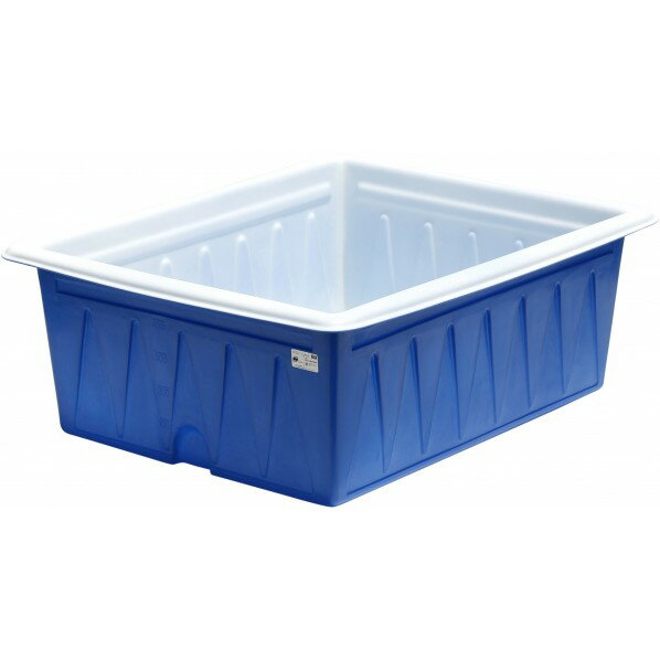 ※法人専用品※スイコー 【車上渡し】KL型角型容器(発泡三重層)500L ブルー KL500 1台