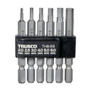 トラスコ 六角ビットセット 116 x 71 x 22 mm THB-6S 6本