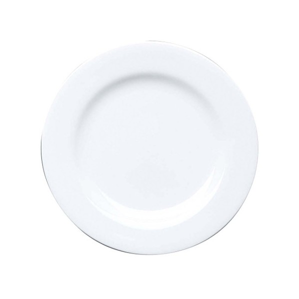 アズワン ファッションホワイト 18cm プレート FM900-208 7538330 63-7192-83 1点