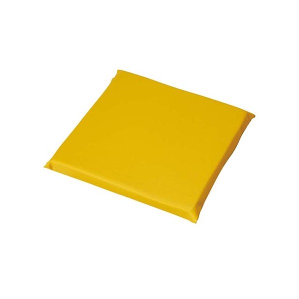 アズワン レザー 座布団 無地 AAU00037249700 小 黄 61-8007-99 1点