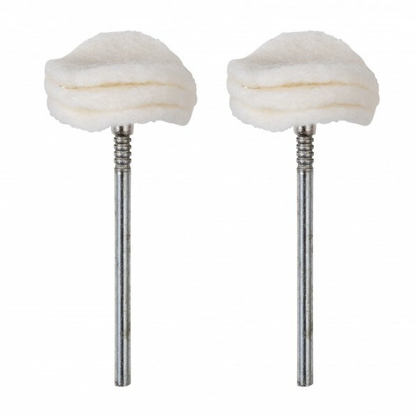 プロクソン フェルトバフ 形状:φ22mmトシャフト径:φ2.35mm 26299 2本