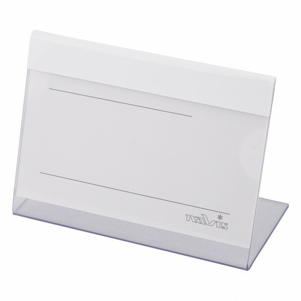 アズワン 名札立 ホワイト 0-830-06 1