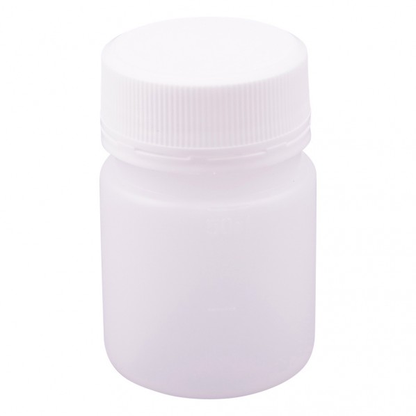 アズワン セキュリティーボトル 丸型 50ml 1-1548-01 100本