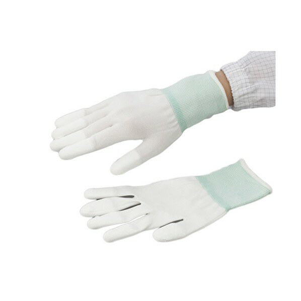 アズワン PUコート手袋オーバーロック 大箱 M 1-2263-63 10双