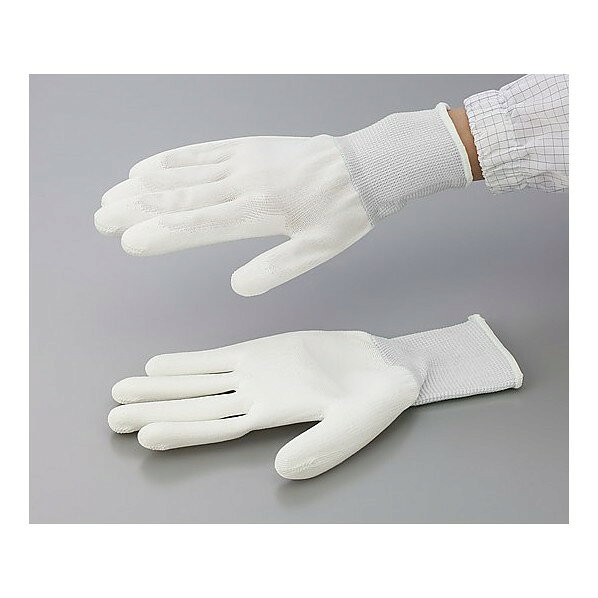 アズワン PUコート手袋オーバーロック 大箱 S 1-2262-64 10双