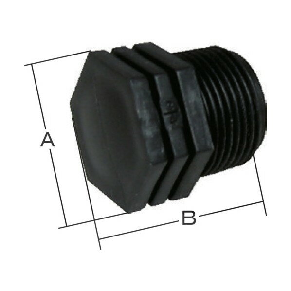 岩崎製作所 樹脂(PP)製 プラグ 49PLG15P 1点